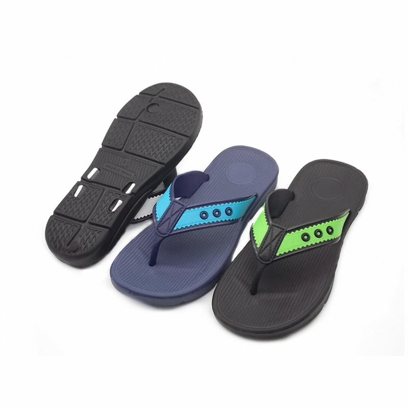 Customize service summer beach flip flops new design non-slip slippers ...